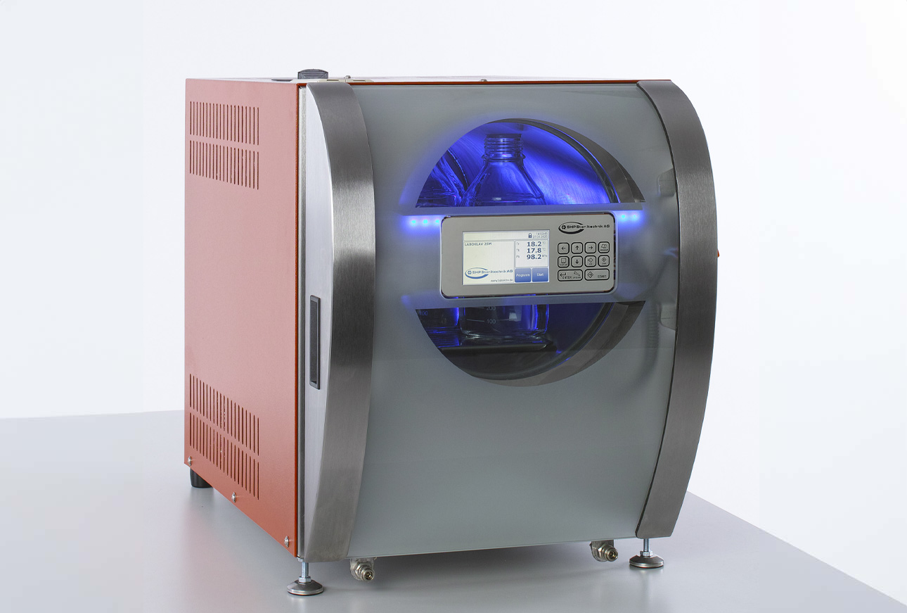 Autoclave Laboklav 25 - Vista detallada