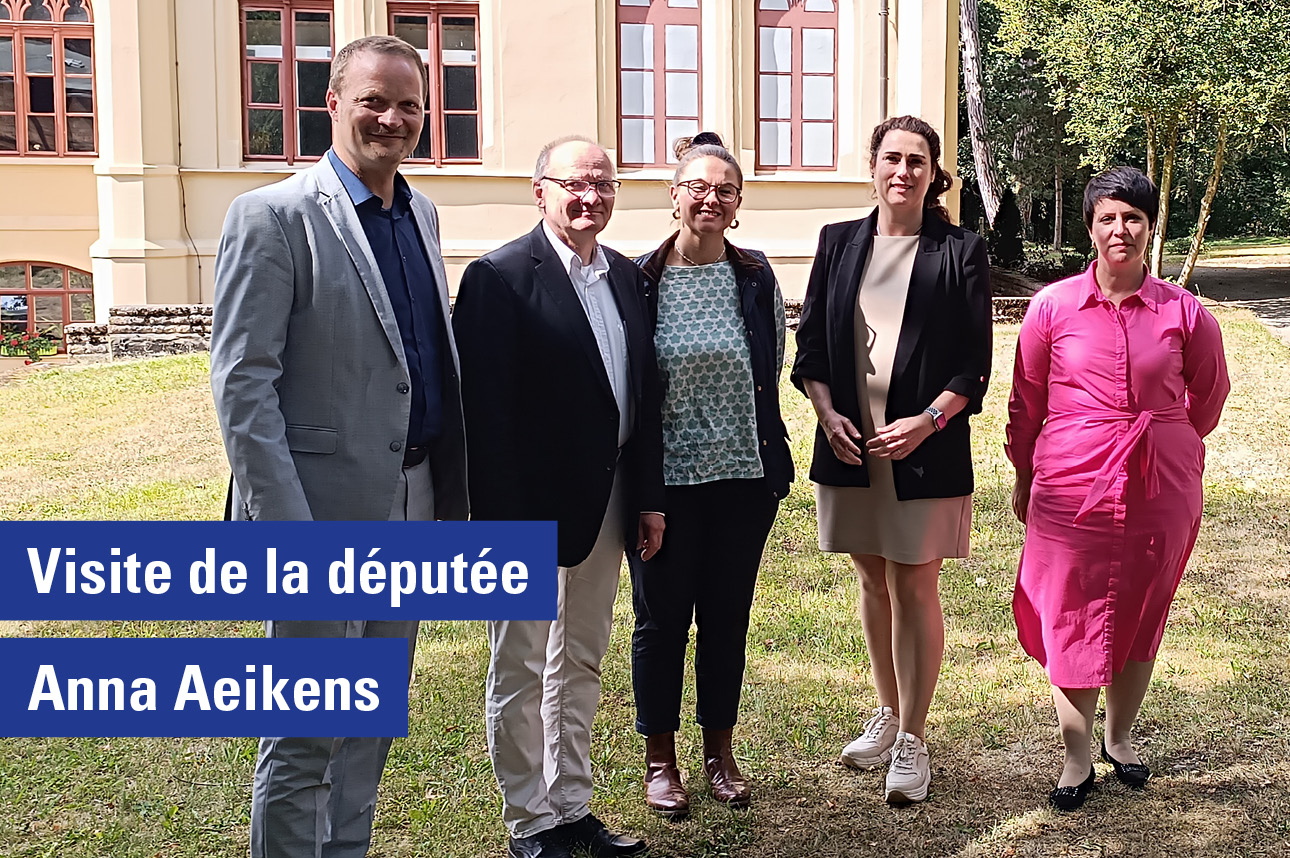 La députée Anna Aeikens (CDU), fraîchement élue au Bundestag, a rendu visite à notre entreprise le 26 août.