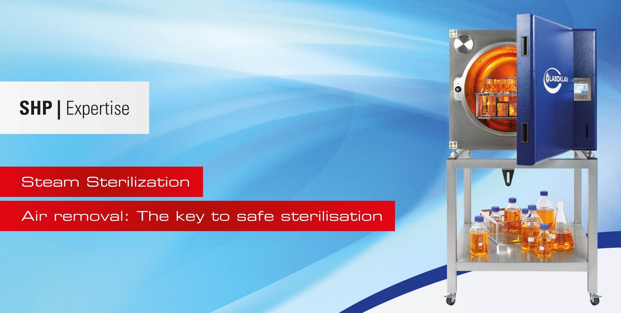Air removal: The key to safe sterilisation